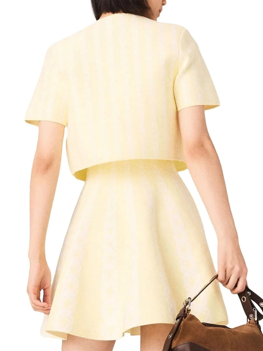 Cropped Cardigan Flowering Girl