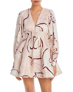 AMELIA PLEATED MINI DRESS Flowering Girl