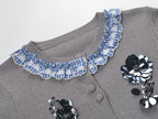 Hamish Embellished Cardigan Flowering Girl
