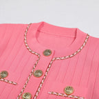 Elsa Long Sleeve Knit Cardigan Flowering Girl