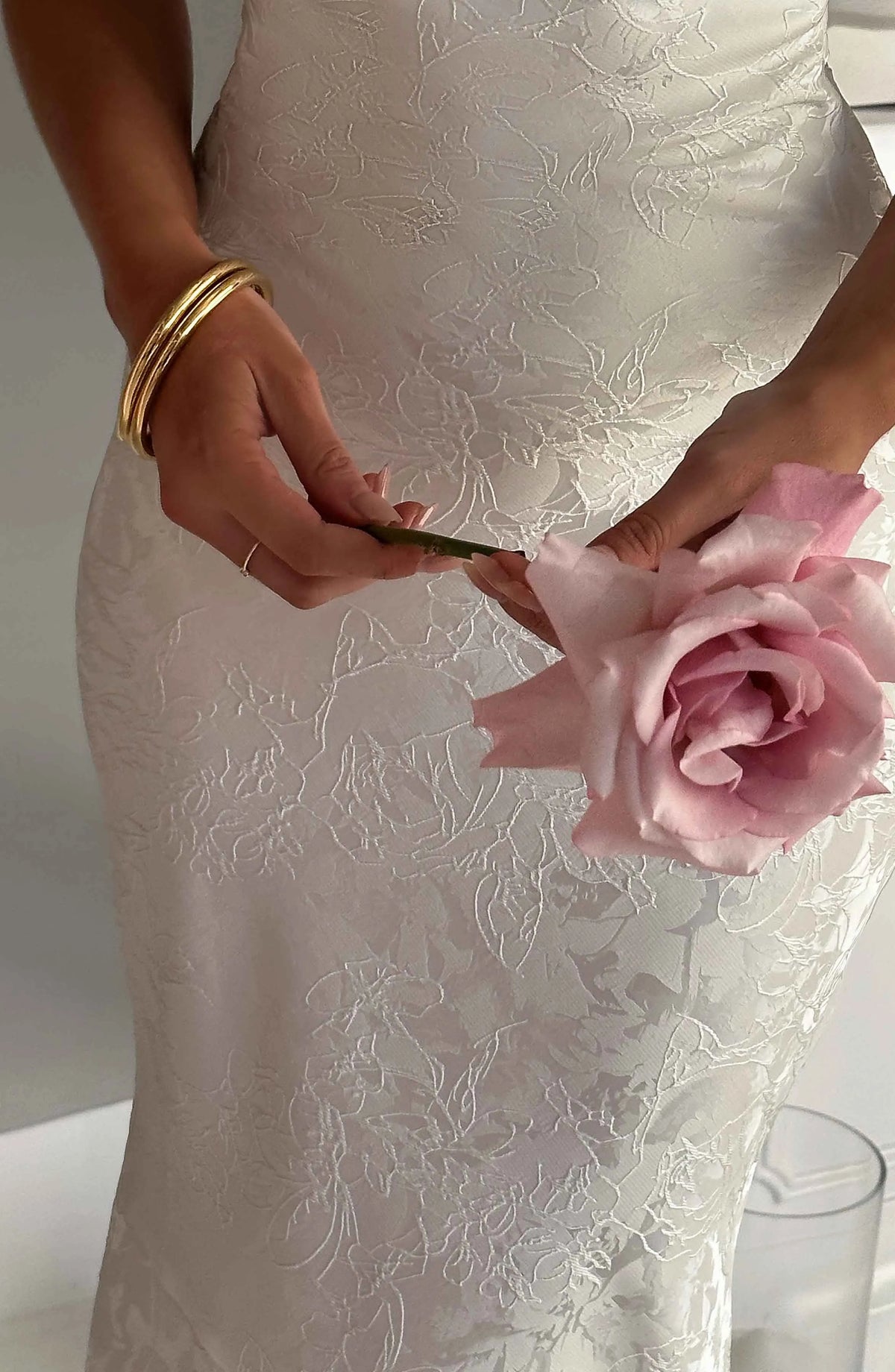 Whitney Maxi Dress - Ivory Flowering Girl