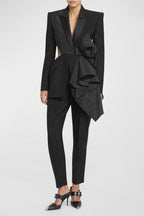 Layla Cut-Out Bow-Embellished Blazer Flowering Girl