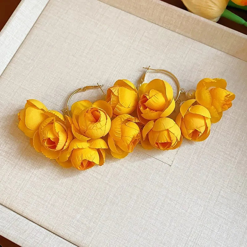 Ginnifer Flower Earrings Flowering Girl